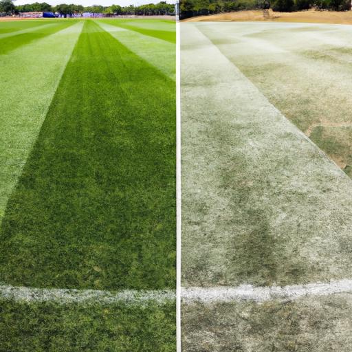 So sánh hiệu quả giữa các loại cỏ tự nhiên và nhân tạo trên sân bóng đá